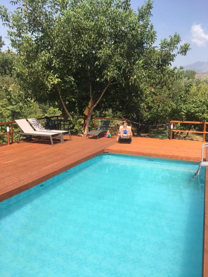 Villa Bonaccorso - Antica E Maestosa Villa Con Piscina Ai Piedi Dell'Etna فياغراندي المظهر الخارجي الصورة